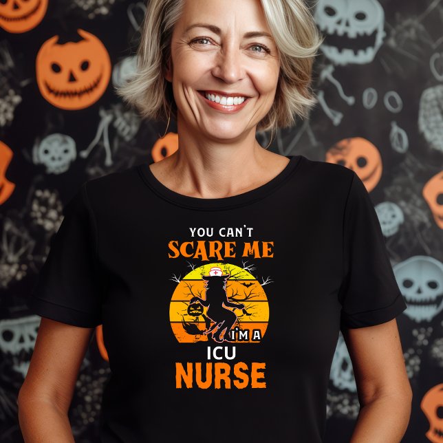 Camiseta Enfermera de la UCI de Halloween (Subido por el creador)