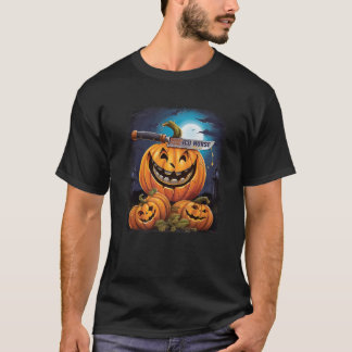 Camiseta Enfermera de la UCI Funny Halloween Fun Pun Spooky