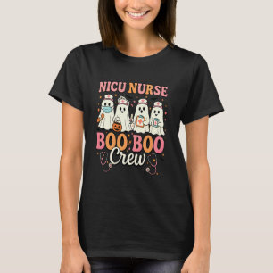 Camiseta Enfermera de la UCI Neonatal Boo Boo Crew Fantasma