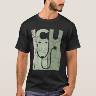 Camiseta Enfermera de la UCI Unidad de Cuidados Intensivos 