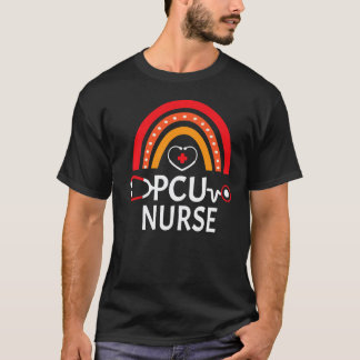 Camiseta enfermera de la unidad de atención progresiva Pcu
