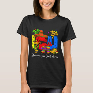 Camiseta enfermera de la unidad de cuidados intensivos Icu