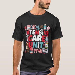 Camiseta Enfermera de la Unidad de Cuidados Intensivos Retr