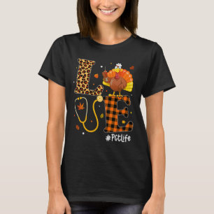 Camiseta Enfermera De La Vida Caída Pct Enfermera Leopard P
