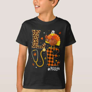 Camiseta Enfermera De La Vida Caída Pct Enfermera Leopard P