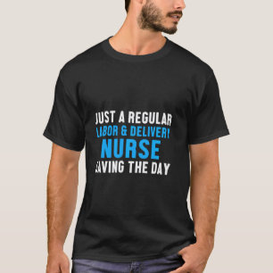Camiseta Enfermera de Labor y Parto Salvando Enfermería de