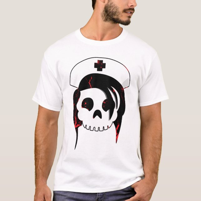Camiseta Enfermera de los UNDEAD (Anverso)