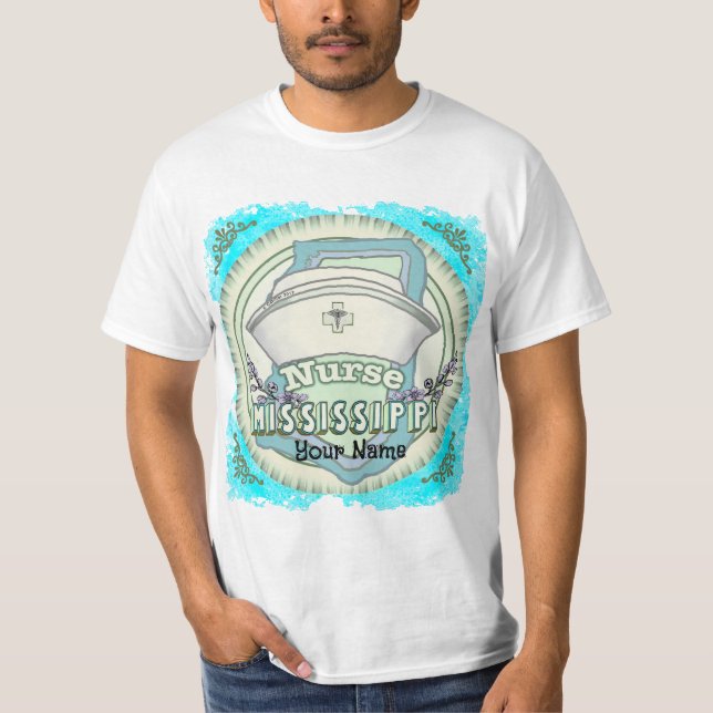 Camiseta Enfermera de Mississippi (Anverso)