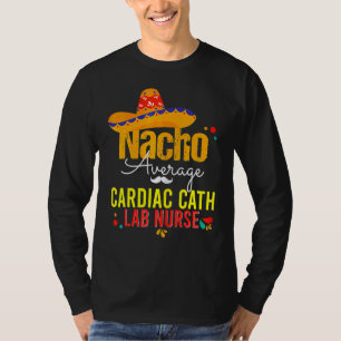Camiseta Enfermera de Nacho Cardiaca Promedio Cinco De Mayo
