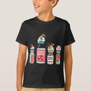 Camiseta Enfermera de Navidades de Peppermint Mocha Propofo
