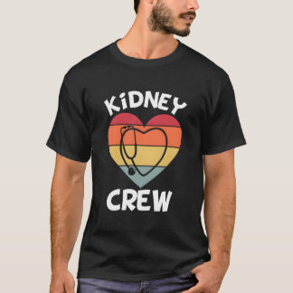 Camiseta Enfermera de nefrología de Ney Equipo de diálisis