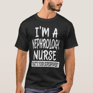 Camiseta Enfermera de Nefrología Escuela de Enfermería y Ag