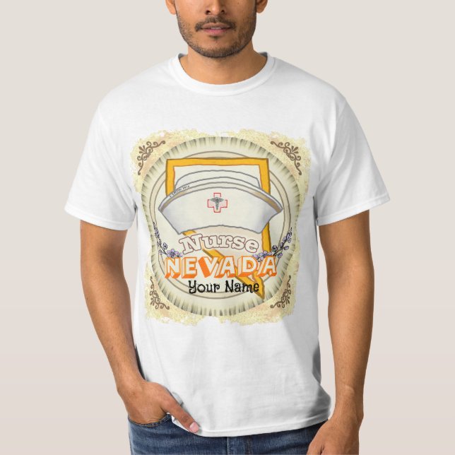 Camiseta Enfermera de Nevada (Anverso)