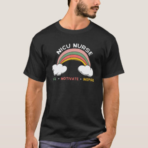 Camiseta Enfermera de Nicu Amor Inspirar Sanar Medicina Ate