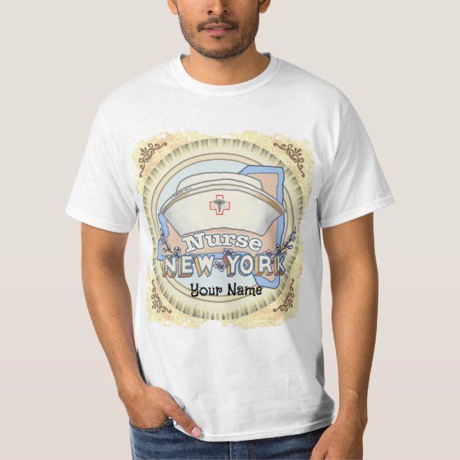 Camiseta Enfermera de Nueva York (Anverso)