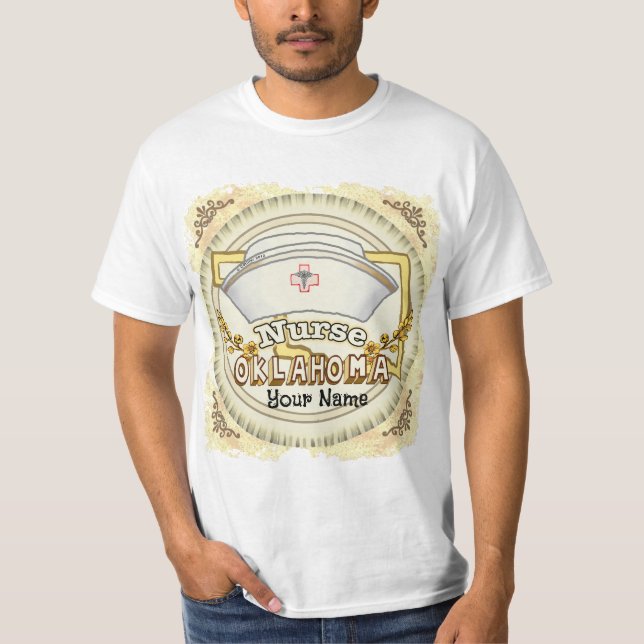 Camiseta Enfermera de Oklahoma (Anverso)