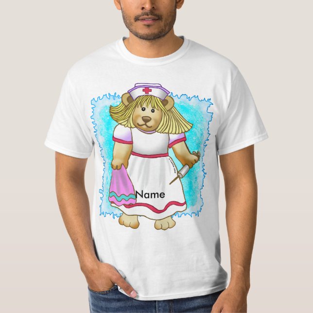 Camiseta enfermera de oso Betsy (Anverso)