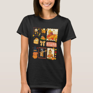 Camiseta Enfermera de P y P de parto entregando pavos más l