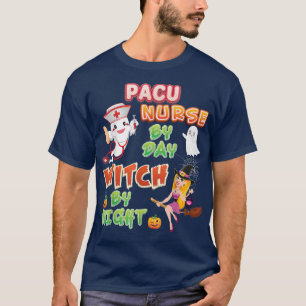 Camiseta Enfermera de PACU por equipo nocturno de brujas Fa