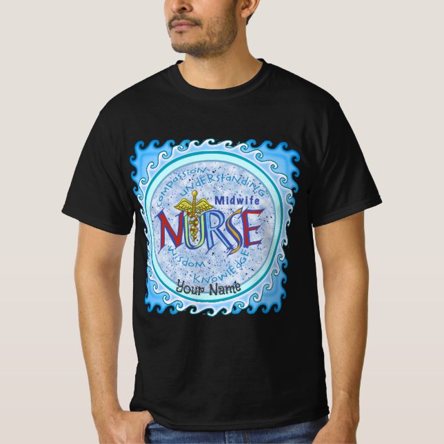 Camiseta Enfermera de partería Motto (Anverso)