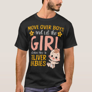 Camiseta Enfermera de parto y alumbramiento Enfermera parte