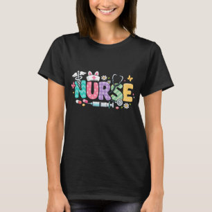 Camiseta Enfermera de Pascua Adorable Humor Médico