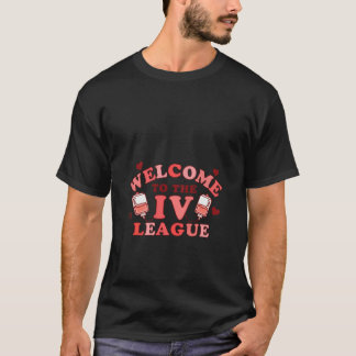 Camiseta Enfermera de perfusión Enfermería de Chemo de la L