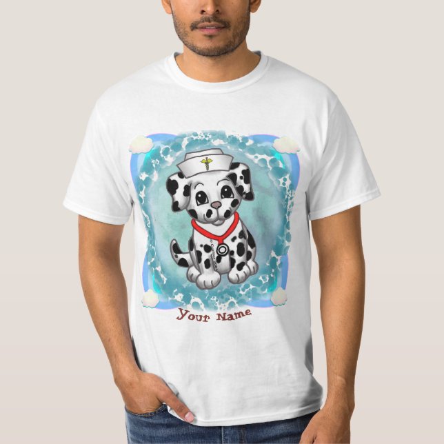 Camiseta Enfermera de Perrito (Anverso)
