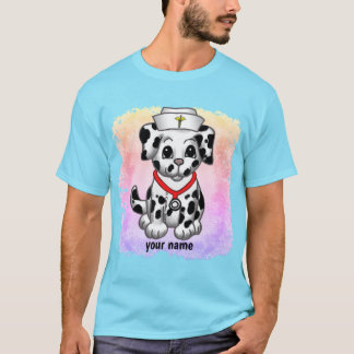 Camiseta Enfermera de perros de cachorros