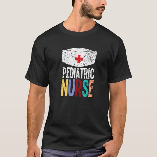 Camiseta Enfermera de por vida Enfermería Medicina pediátri (Anverso)