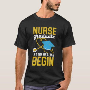 Camiseta Enfermera de posgrado Hospital Medicina Médica Enf