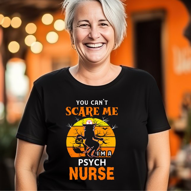 Camiseta Enfermera de psicología de Halloween (Subido por el creador)