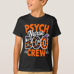 Camiseta Enfermera de Psiquiatría Boo Crew Fantasmas de Sal