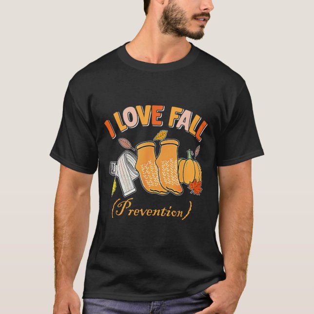 Camiseta Enfermera de Pt Caída Me Encanta La Caída de Preve (Anverso)