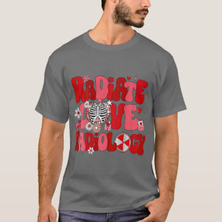 Camiseta Enfermera de Radiología de Valentines RAD Tech VDa