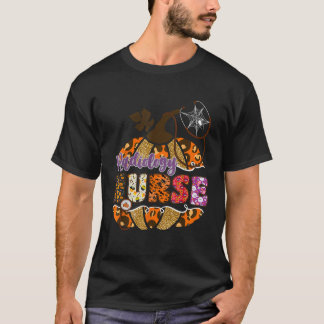 Camiseta Enfermera de radiología Enfermería de leopardo de