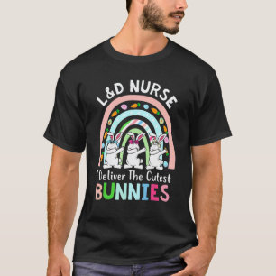 Camiseta Enfermera de Rainbow L&d Entrego Los Conejos Más L