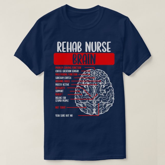 Camiseta Enfermera de rehabilitación de la Semana de Apreci (Diseño del anverso)