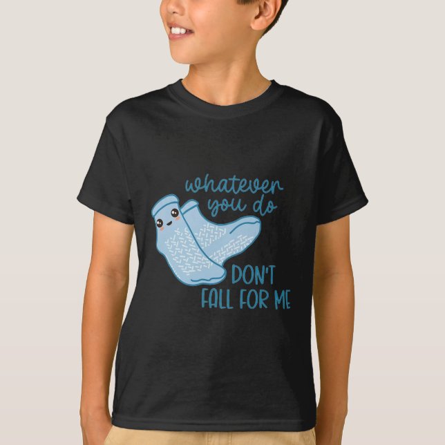 Camiseta Enfermera de riesgo de caída de CNA Trabajador de  (Anverso)