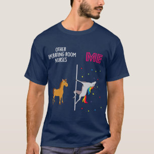 Camiseta Enfermera de sala de operaciones Unicorn Otros