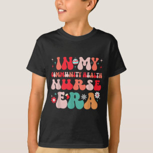 Camiseta Enfermera de Salud Comunitaria en Navidad Presente