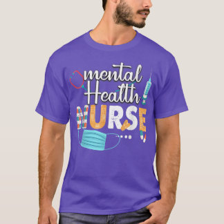 Camiseta Enfermera de Salud Mental Curte Enfermeras Semana
