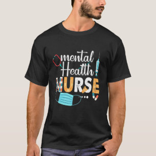 Camiseta Enfermera de Salud Mental Curte Enfermeras Semana 