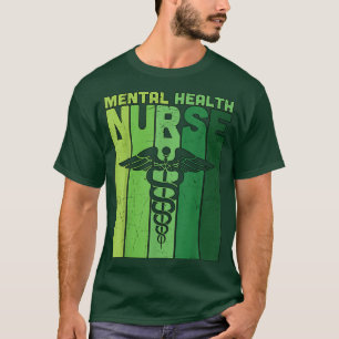 Camiseta Enfermera de Salud Mental Depresión Consciente de 