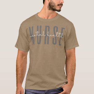 Camiseta Enfermera de Salud Mental Enfermera Psiquiátrica E