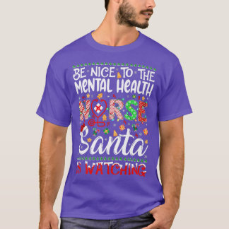 Camiseta Enfermera de salud mental para enfermar a favor de