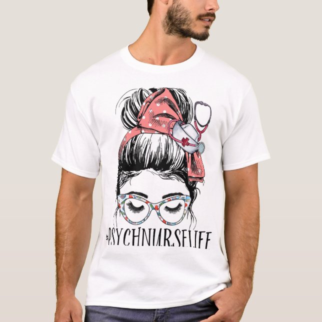 Camiseta Enfermera de salud mental para mujer (Anverso)