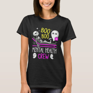 Camiseta Enfermera de salud mental Psiquia Boo Boo Crew Enf