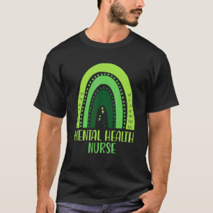 Camiseta Enfermera de Salud Mental Punto y Coma Fin al Esti