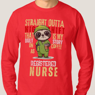 Camiseta Enfermera de Salud Ocupacional de Cambio Diario Ro